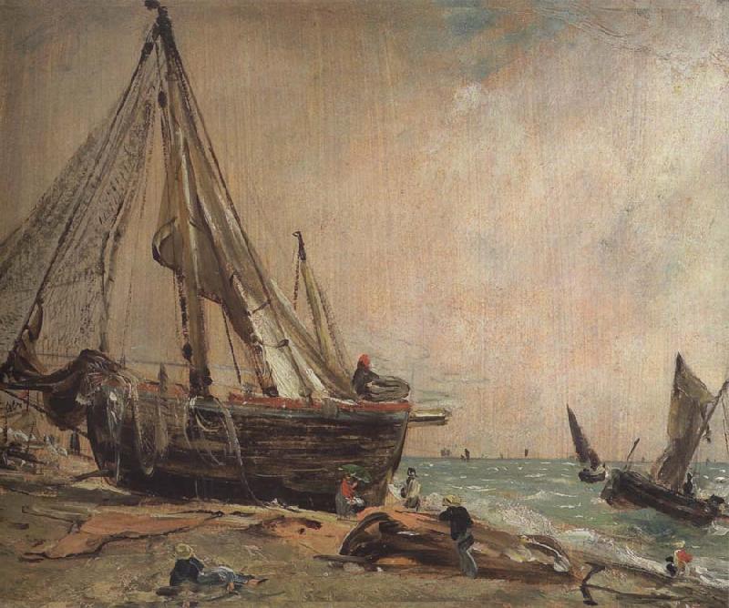 John Constable Brighton Beach oil painting image